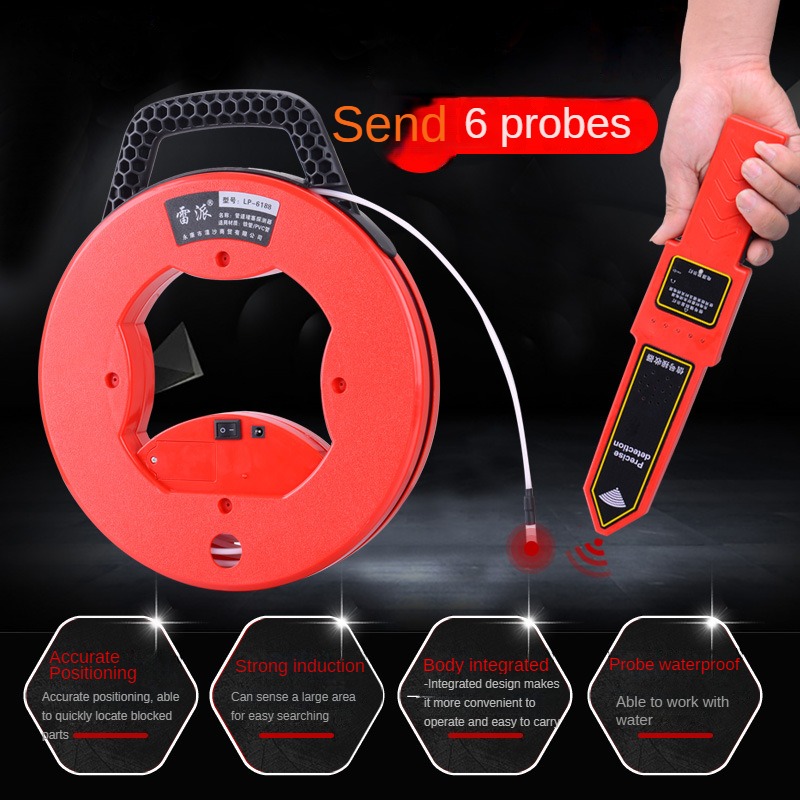 Power Tools Inspection - Detector de Tuberías Inalámbrico, Probador de