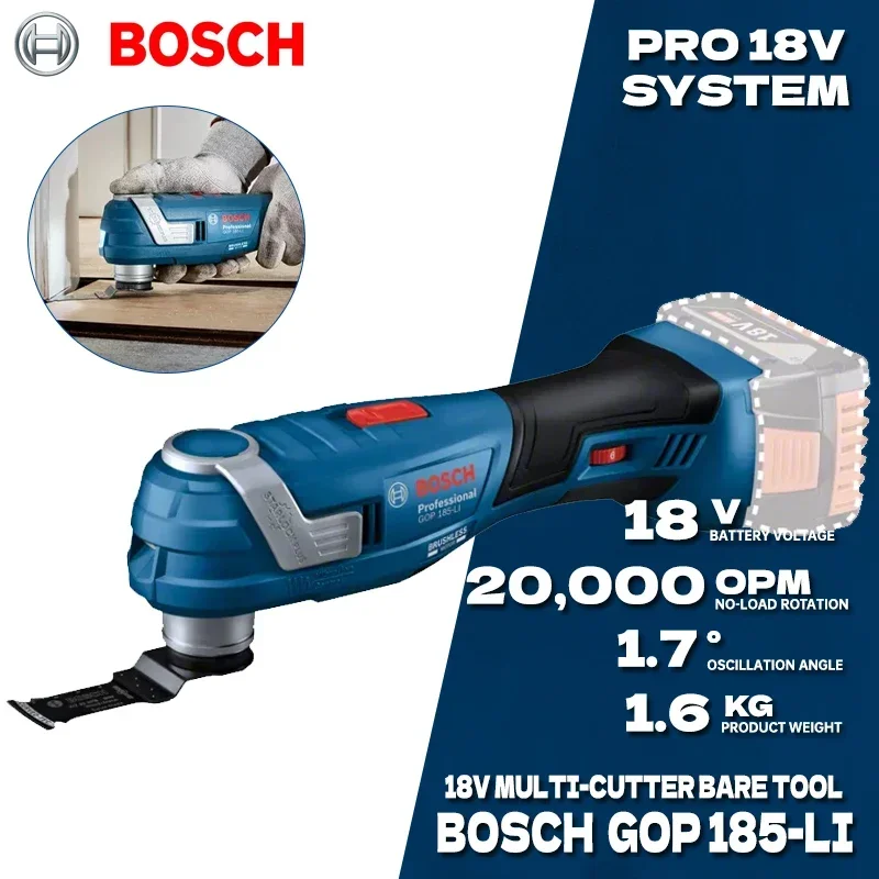 Oscillating Multi Tool - Herramienta Multifuncional Oscilante Inalámbrica BOSCH, Herramienta