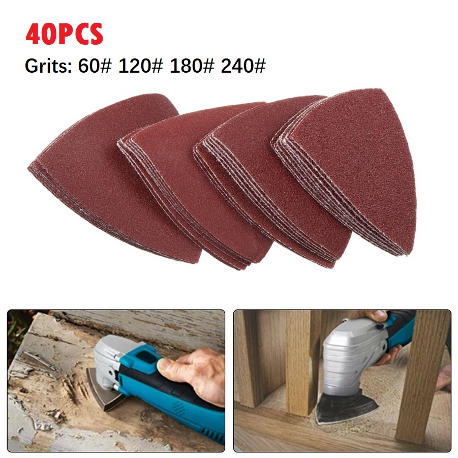 Oscillating Multi Tool - 40 unidades de papel de lija