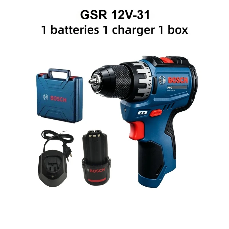 Power Z Tools - Taladro Inalámbrico Bosch Professional GSR 12V-31,