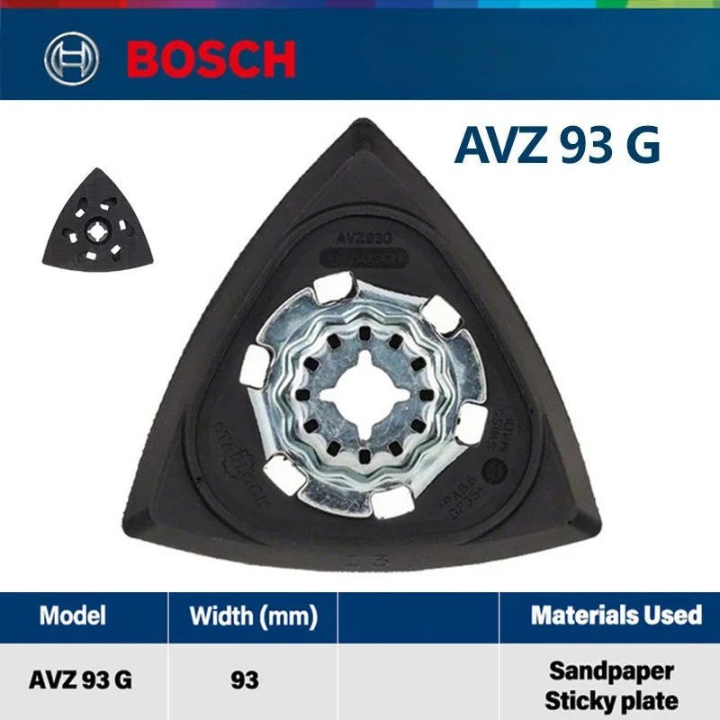 Oscillating Multi Tool - Placa de lijado Bosch STARLOCK AVZ