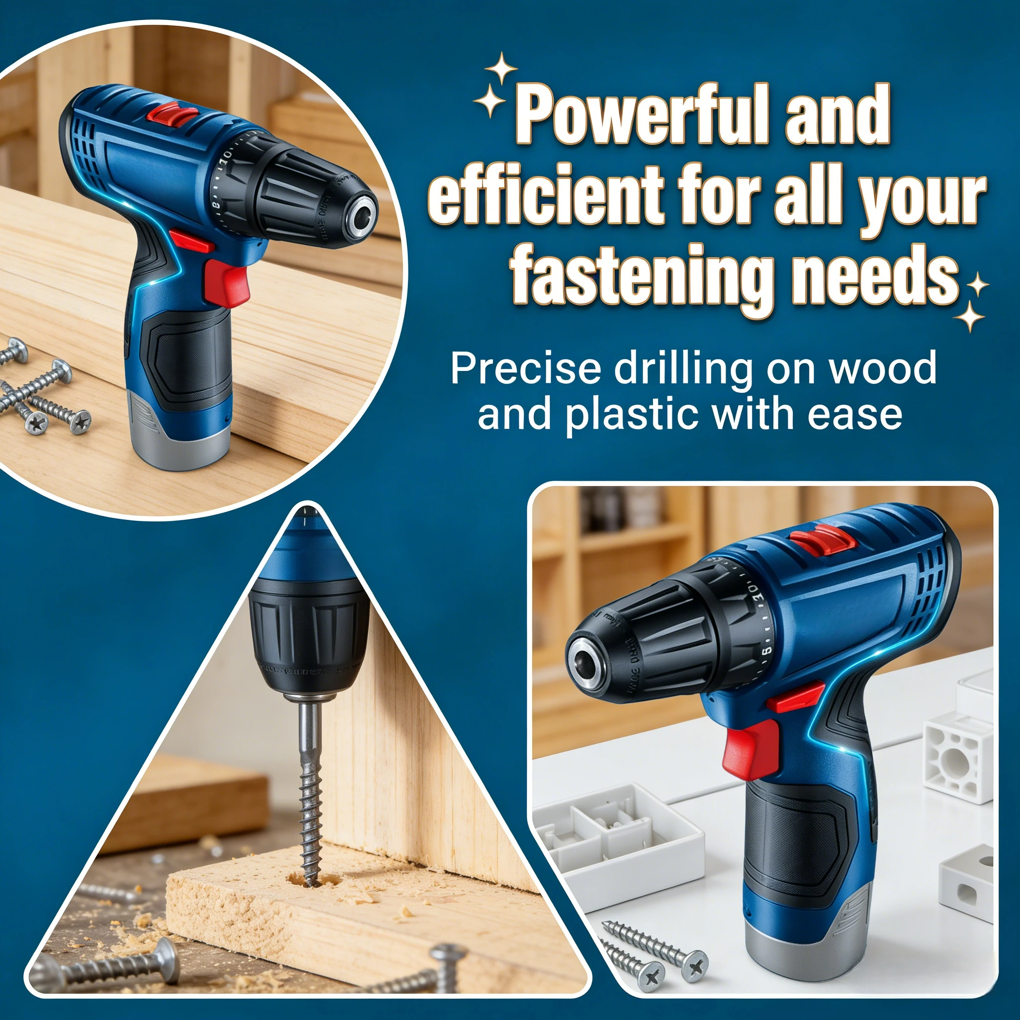 Power Z Tools - Taladro Eléctrico Bosch GSR 120-LI 12V