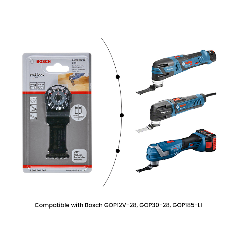 Oscillating Multi Tool - Hoja de sierra oscilante Bosch Starlock