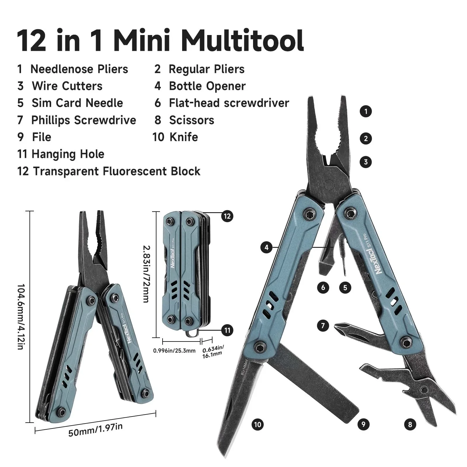 2025 nuevo NexTool Mini Sailor - Power Key Tools reseña y precio
