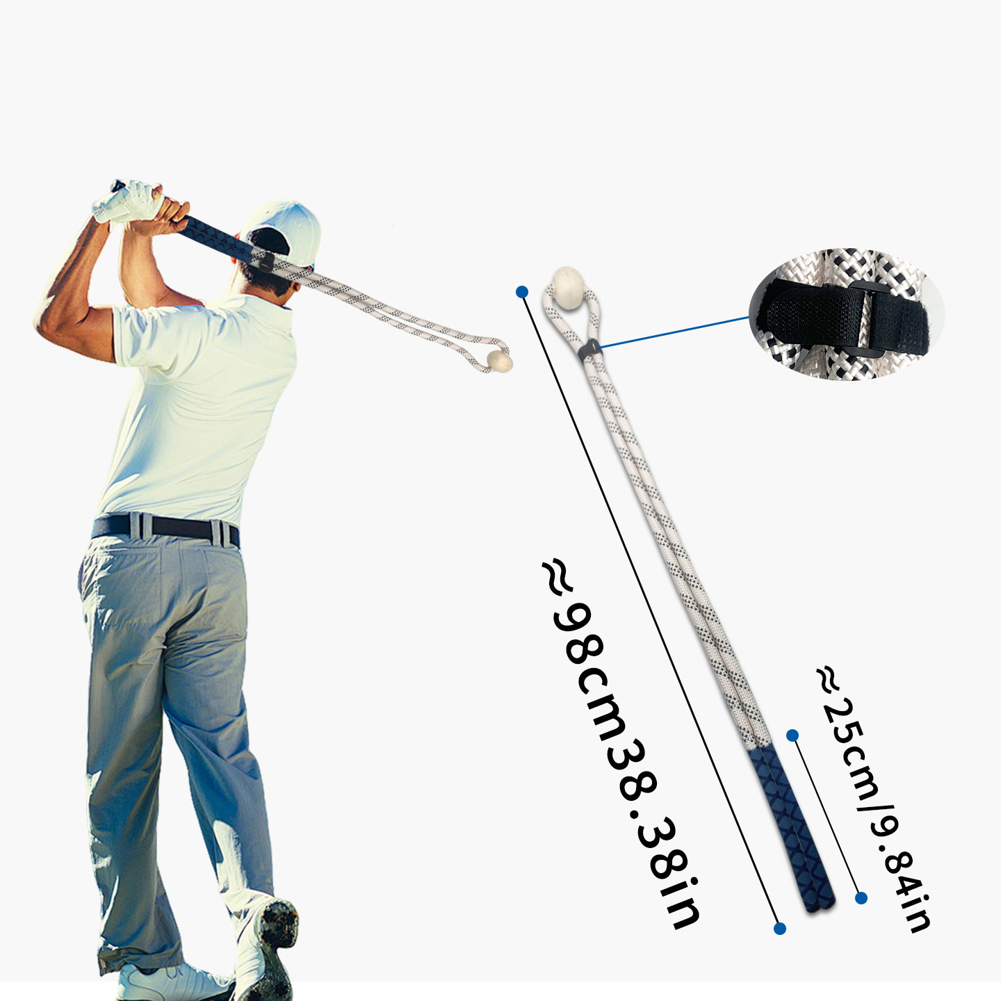 Entrenador de Swing de Golf, H - Power Tools Training reseña y precio