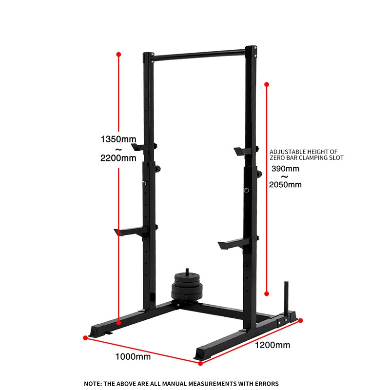 Soporte ajustable para sentadi - Power Tools Training reseña y precio