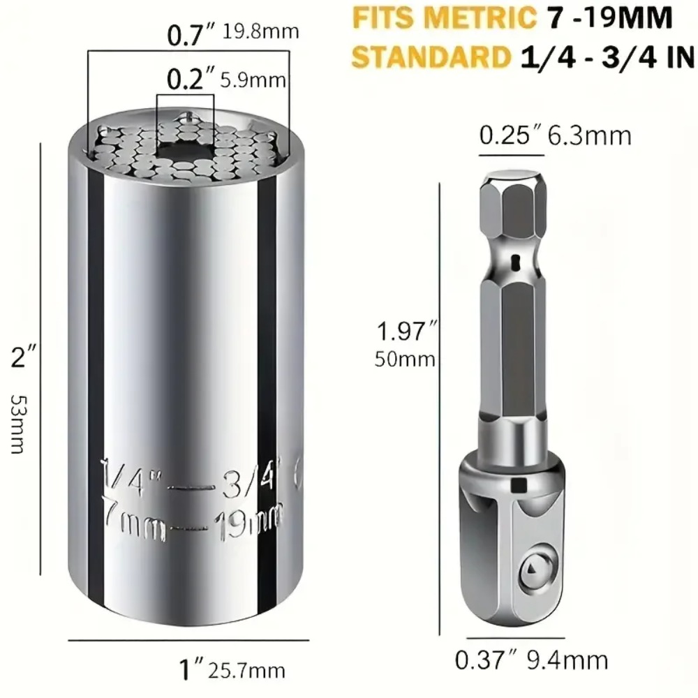 Juego de Llaves de Tubo Univer - Power Key Tools reseña y precio