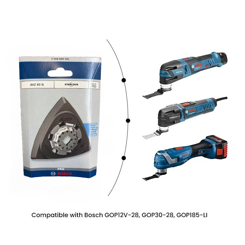 Placa de lijado Bosch STARLOCK - Oscillating Multi Tool reseña y precio