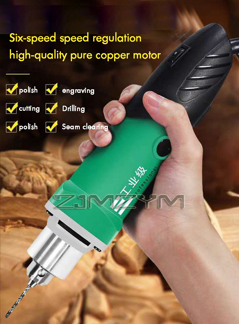 Taladro eléctrico grabador de  - Power Z Tools reseña y precio